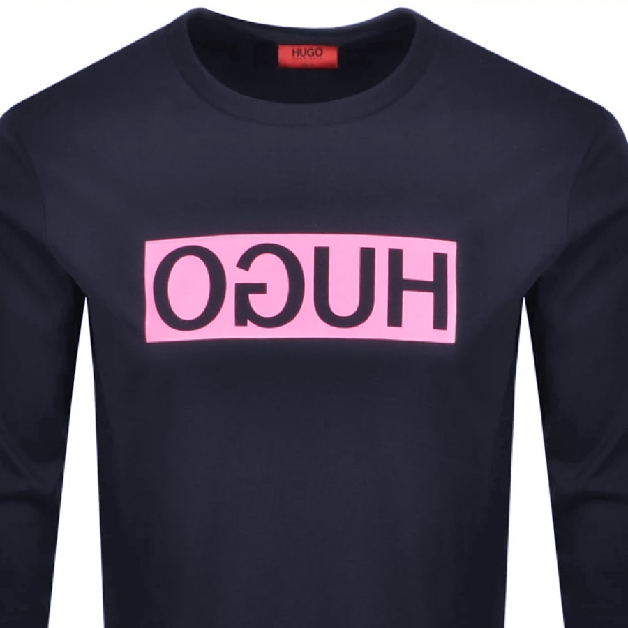 Alternative Image for ProductHUGO Dicago 202 Sweatshirt Navy2